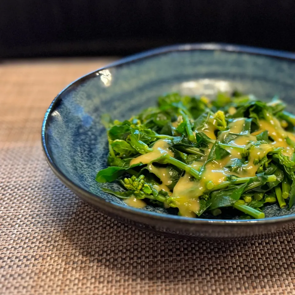 菜花のカラシ甘酢みそ|tay___75さん