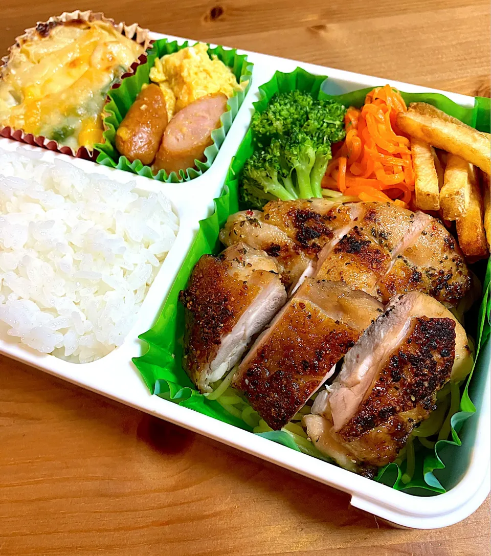 20250410息子弁当|runさん