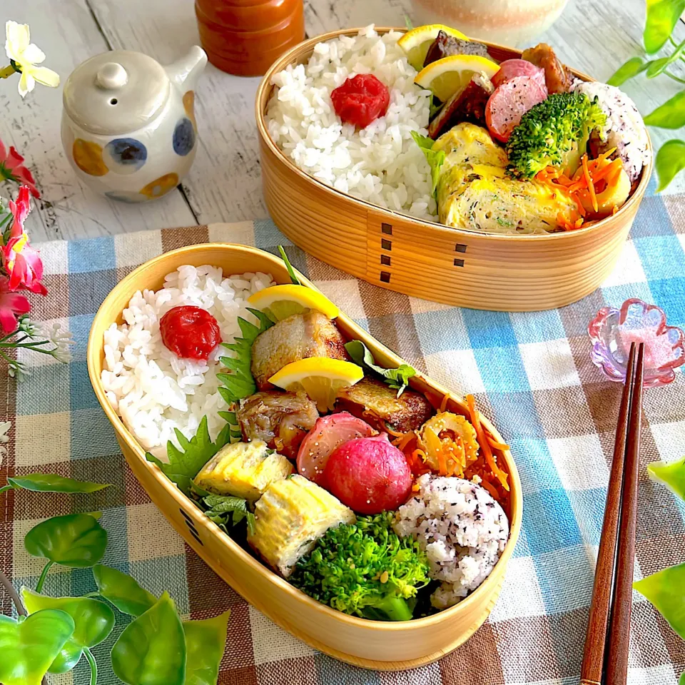 ぶりの竜田揚げ弁当|@panna_cotta.703さん