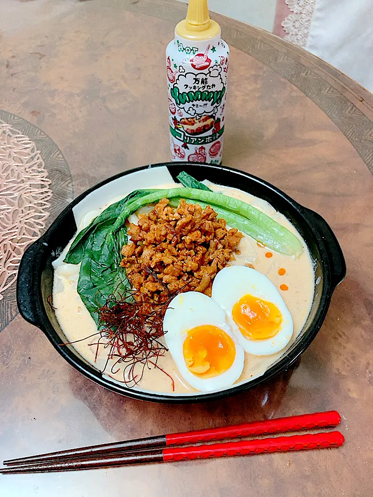 豆乳担々麺|ショコラさん