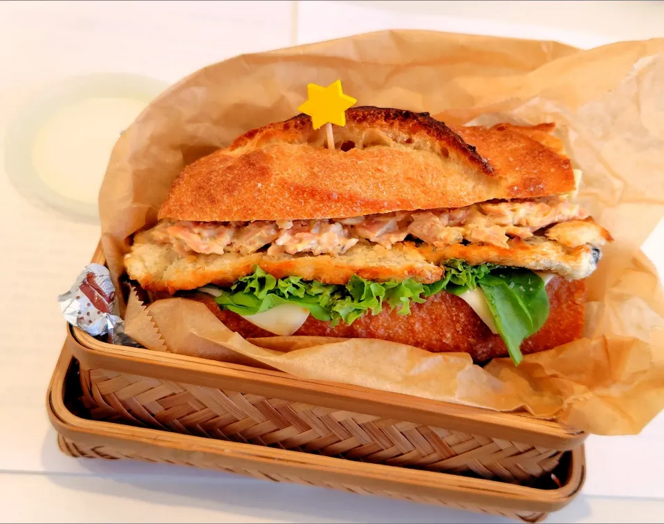 ダブル鮭サンド|YUYUさん