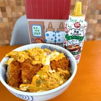 コリアンホットなんちゃって卵とじカツ丼| いっかくさん