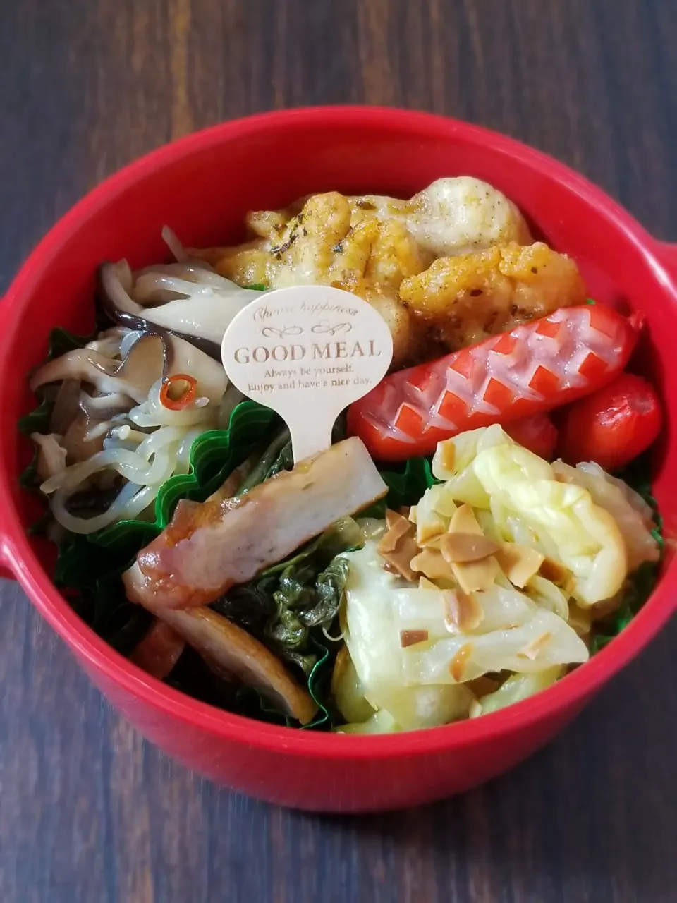 鶏胸肉の粉チーズ焼き弁当|ぱんだのままんさん