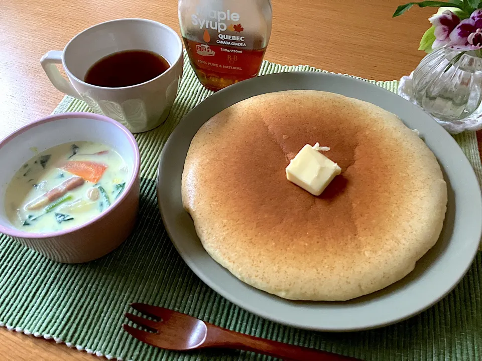＊パンケーキ朝食🥞＊|＊抹茶＊さん