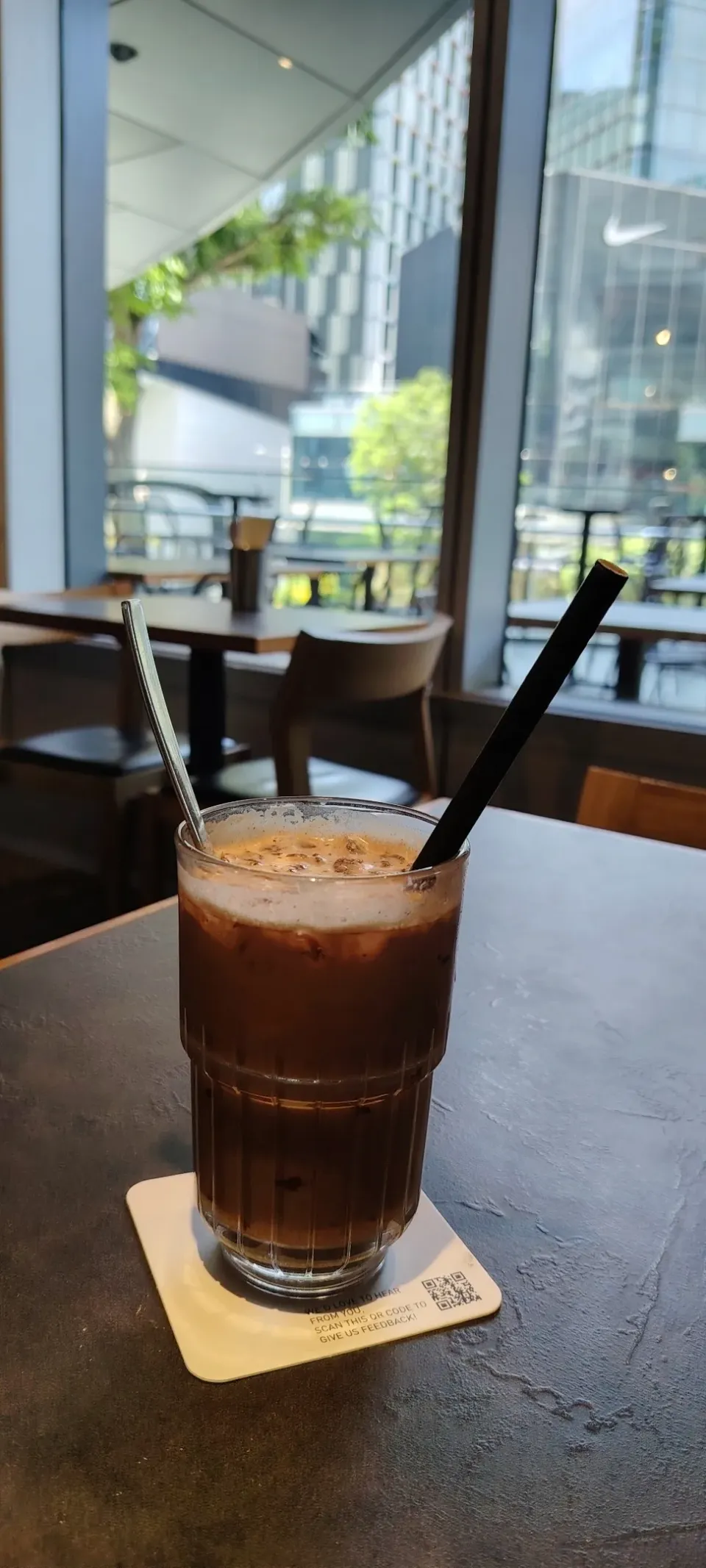 Dark chocolate iced latte~💕💕🍫☕🍒@The Providore Orchard Mandarin Gallery|🍒lynnlicious🍒さん