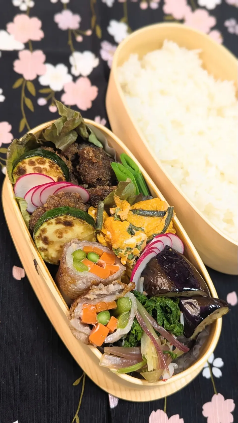 本日のお弁当〜牛こまのビフカツ弁当|f.1125beさん
