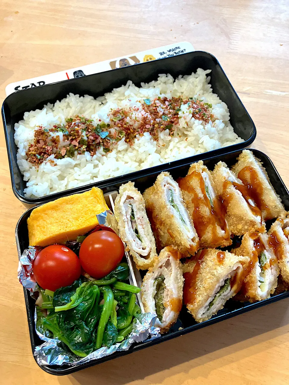 高校男子弁当１|ふくながさん