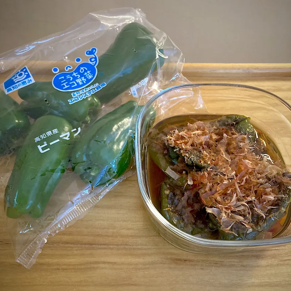 🫑ピーマンのお浸し💕|momo2067さん