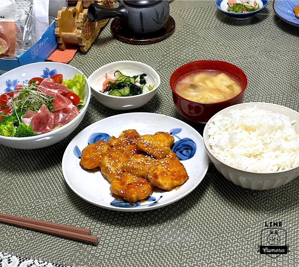 晩ごはん⚽️|あっつさん