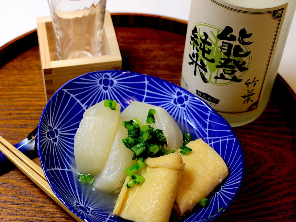 蕪と油揚げの出汁炊き|sono.kさん