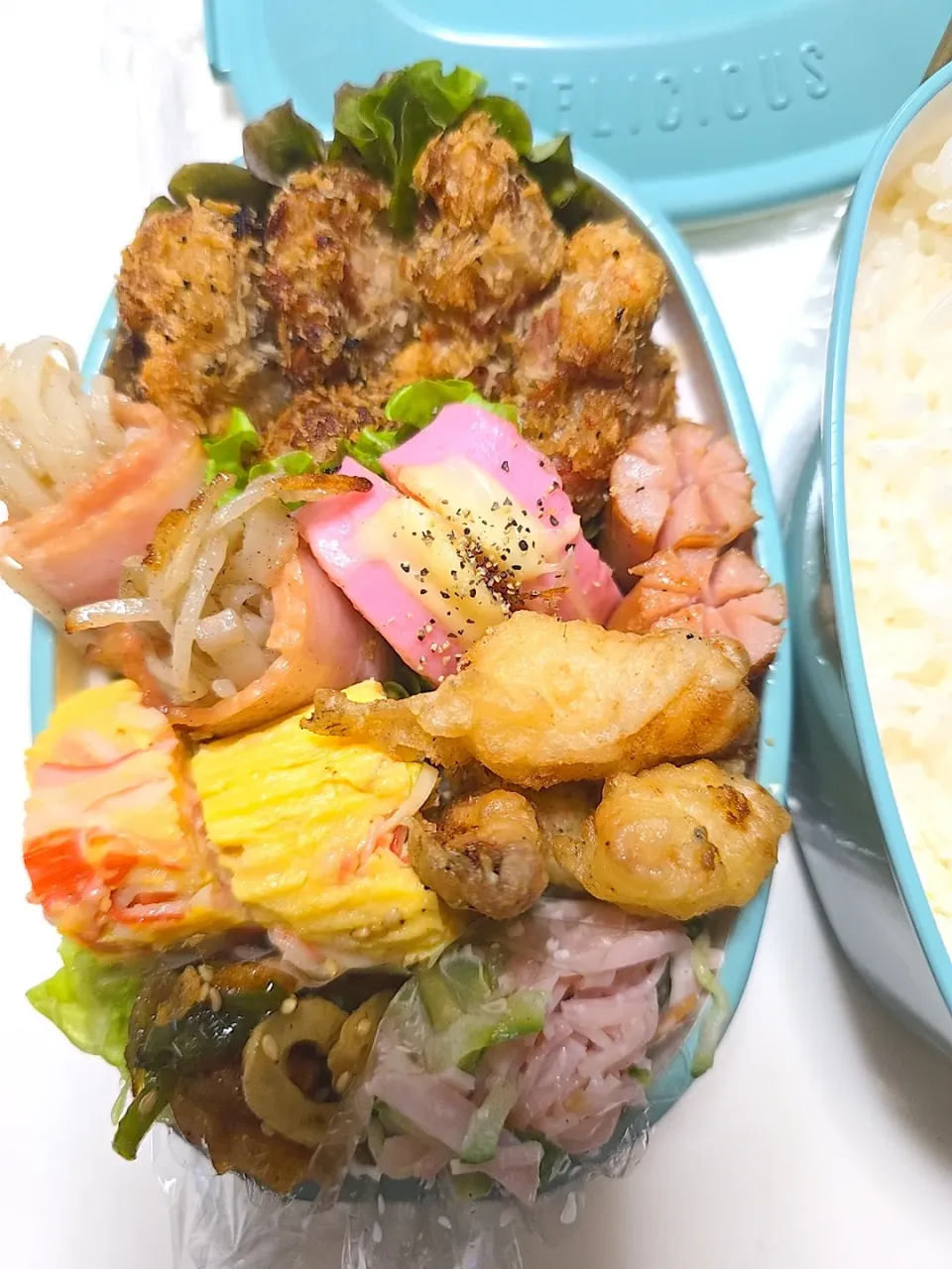 カニカマはんぺんフライ弁当🍱|みみさん