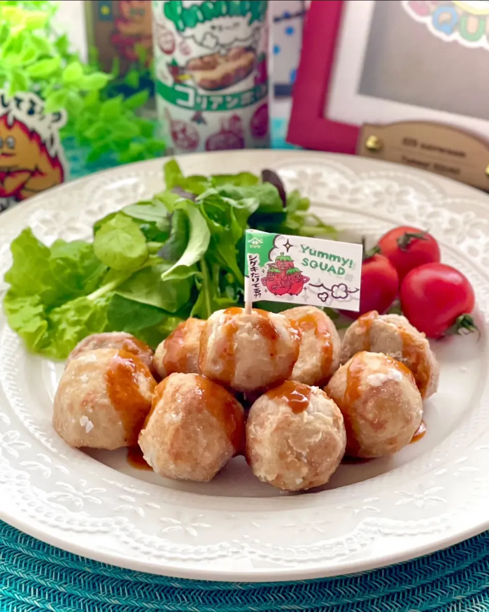 里芋の唐揚げにYummy!コリアンホット🌶🔥|sucreroomさん