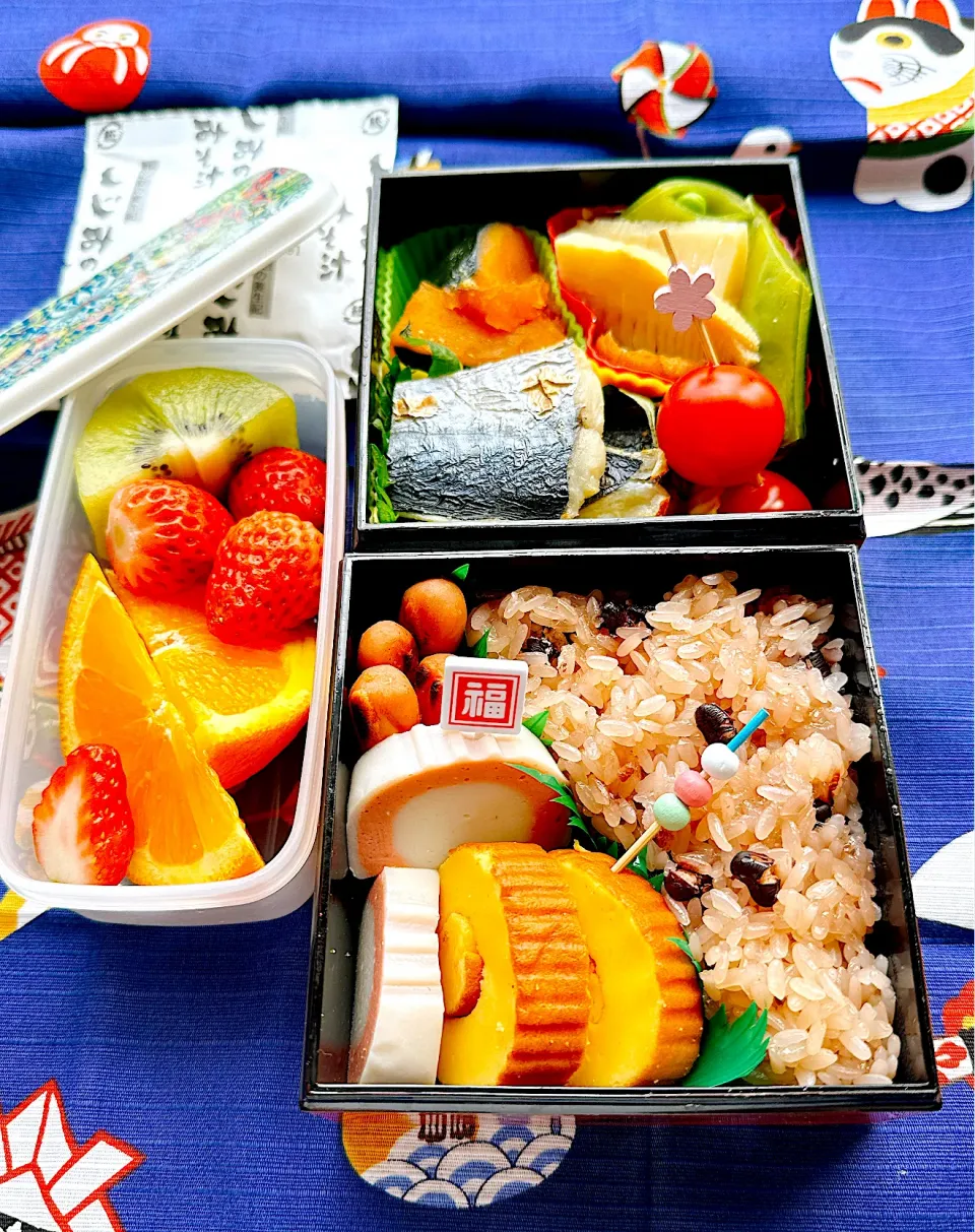 2025/04/11御赤飯弁当|Blueberry🫐さん