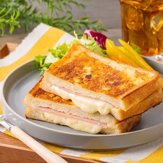 簡単クロックムッシュ風トースト|タカナシ乳業さん