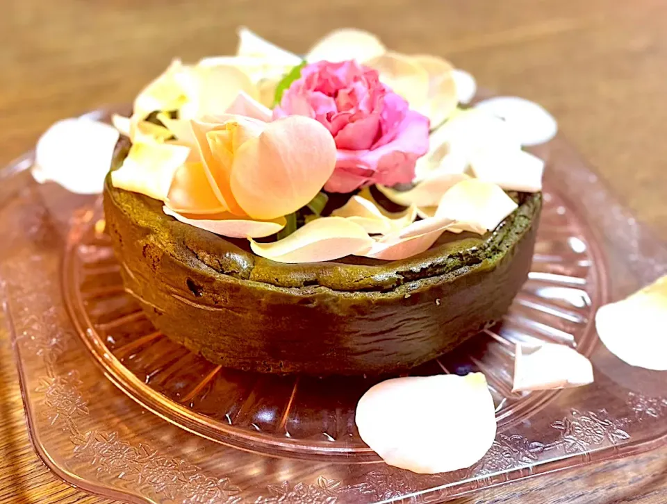 おもてなし抹茶チーズケーキ🌹|Seikoさん