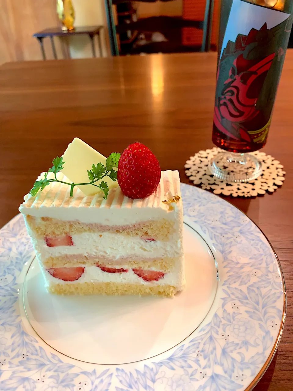 ショートケーキとコーヒー|パムさん