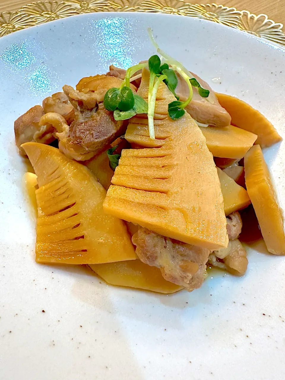 鶏とタケノコの煮物|akkaさん