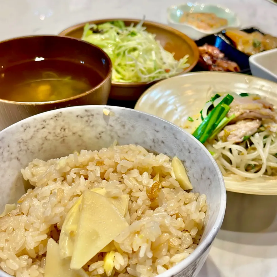 筍ご飯。他。|ぎんさん
