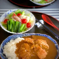 #朝カレー|にゃんチュウさん