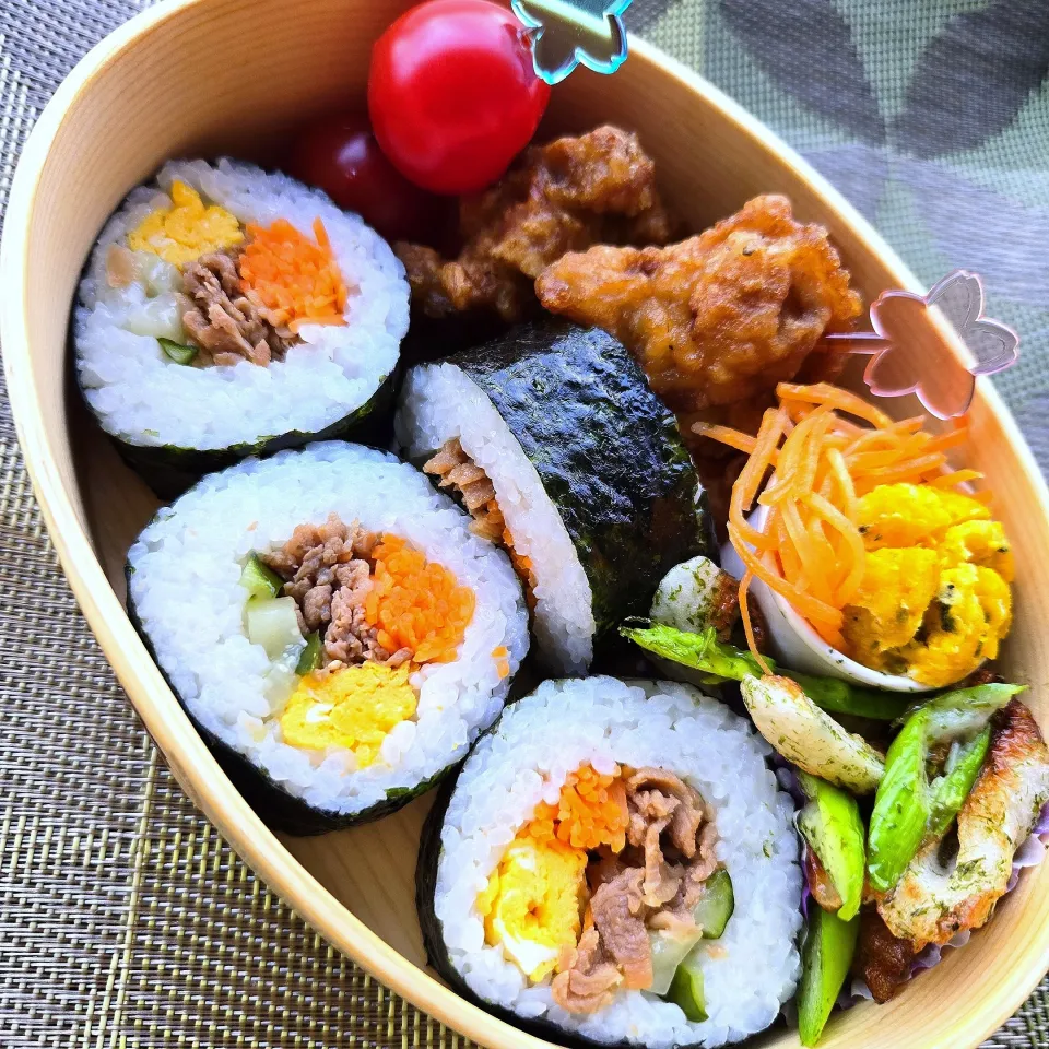 吉野家牛丼でキンパ弁当|Sakuraさん
