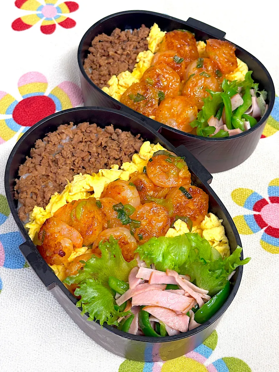 エビチリ弁当|Chiharϋnさん
