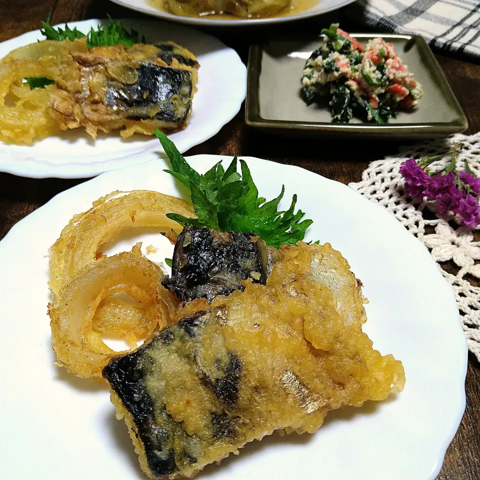 お初な 鯖の天ぷら🐟️|とまと🍅さん