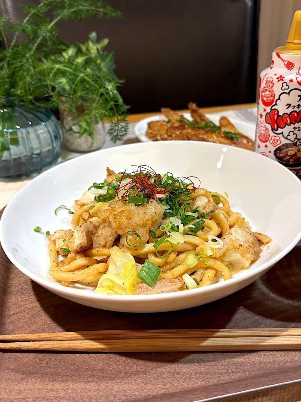 B級グルメ ホルモンうどん Yummy!ガーリック&ペッパー味|akikoさん