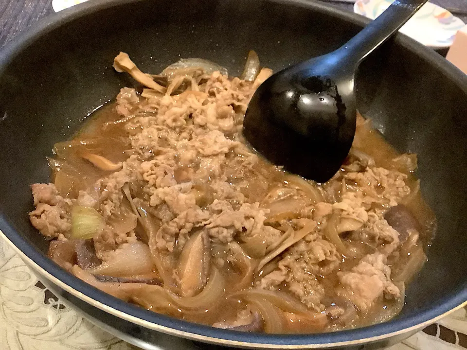 吉野家さんの牛丼の具を使った料理😋|アライさんさん