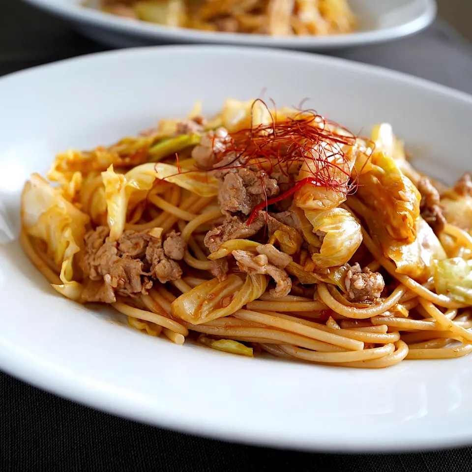 焼きそばじゃないよ、パスタだよ|てつやさん