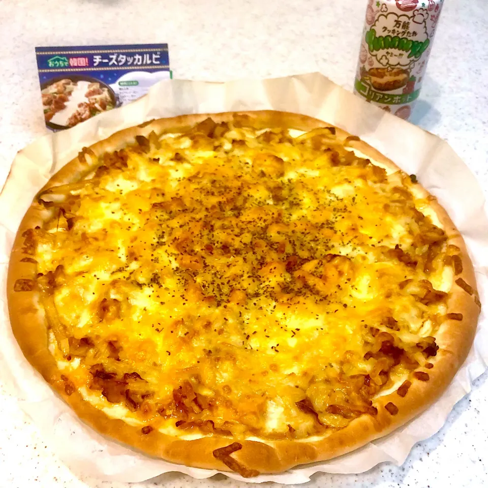 チーズダッカルビピザ🍕|ユキちゃんさん