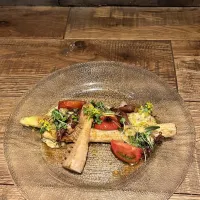 ホワイトアスパラガス、筍、蛍烏賊、アメーラトマト|Ryotaさん