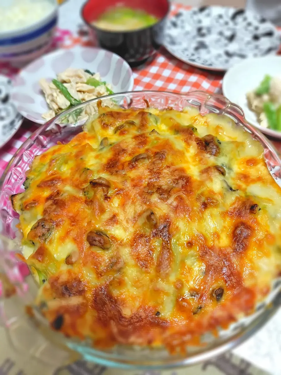 タラとジャガイモとブロッコリーのグラタン|藤さんちのごはんさん