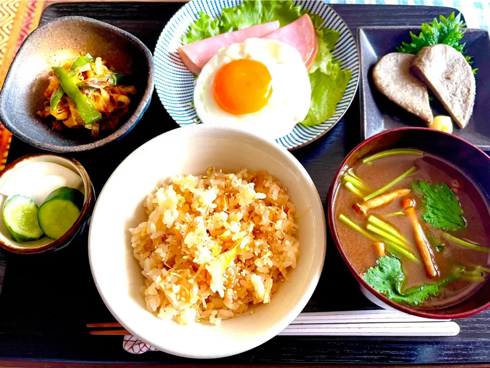 本日の朝ごはん🍚🥢|KANAさん