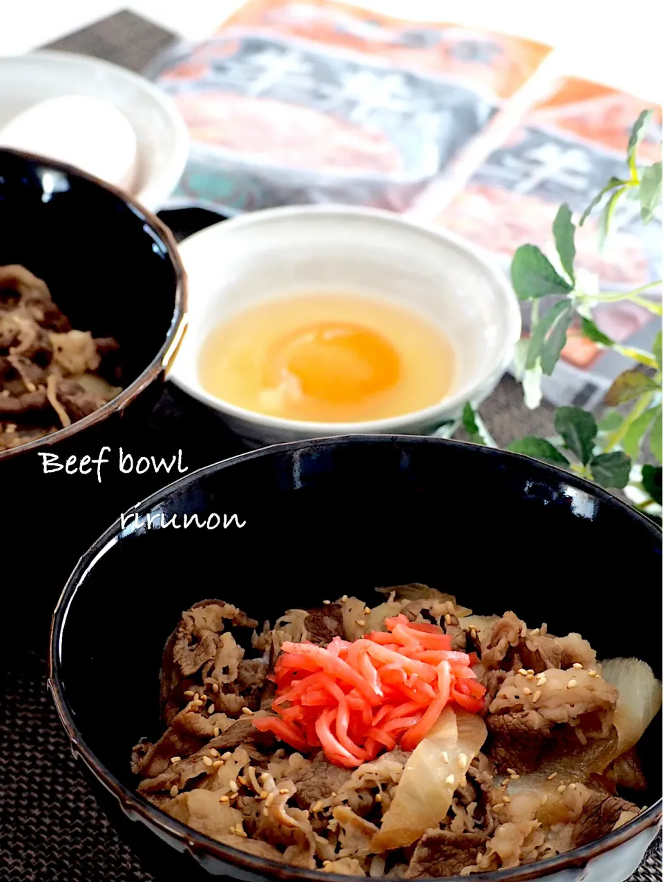 冷凍牛丼の具でシンプル牛丼🌸|りるのんさん