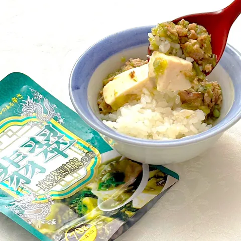 「翡翠麻婆豆腐の素」を使ってみたSnapdishの料理・レシピ写真:翡翠麻婆豆腐