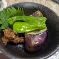 茄子とシシトウの素揚げ味噌󠄀|Ｔoyookaさん
