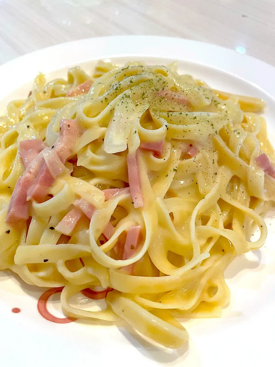 フィットチーネでカルボナーラ|キヨさん