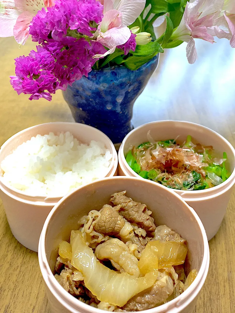 🌸おうちで牛丼でお弁当🌸|kikiさん