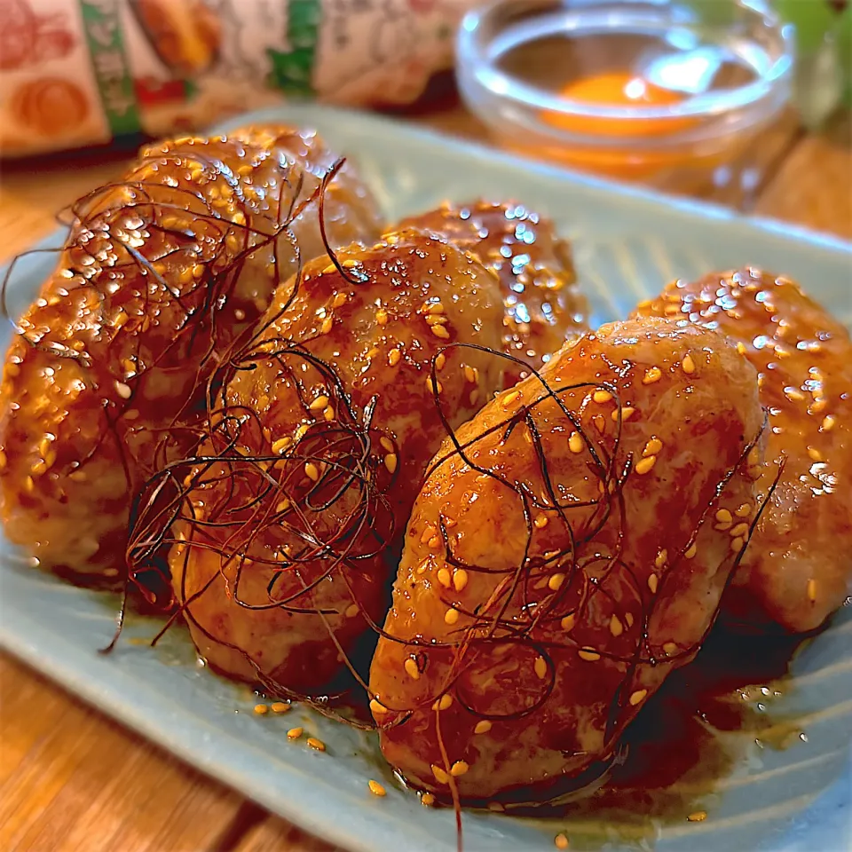 yummy!コリアンホットで甘辛つくね|みずほさん