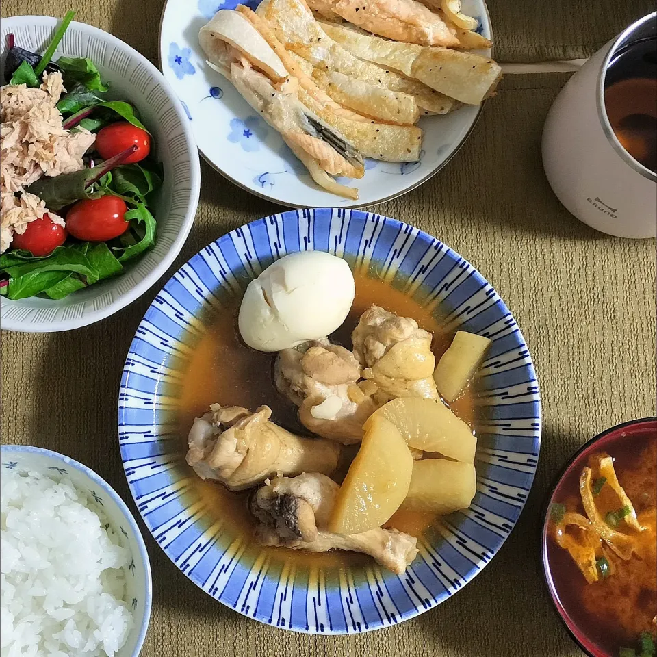 🌛*゜さっぱり煮にはゆで卵も添えて🥚|Ayakaさん