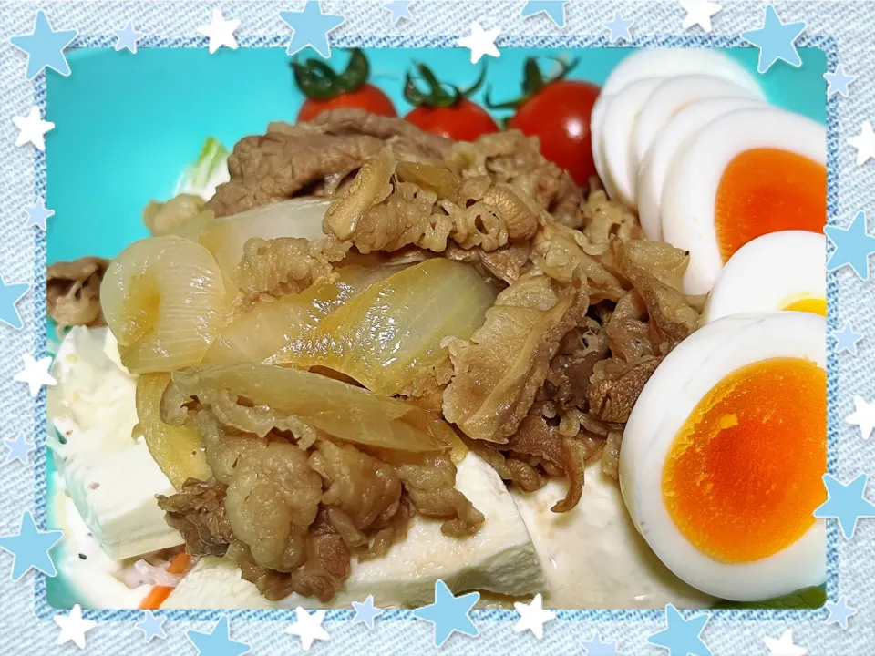 吉野家第2弾‼️牛丼サラダご飯🥗‼️|miiina・＊・さん