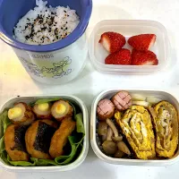 4月14日のお弁当🍱|momotoemiさん