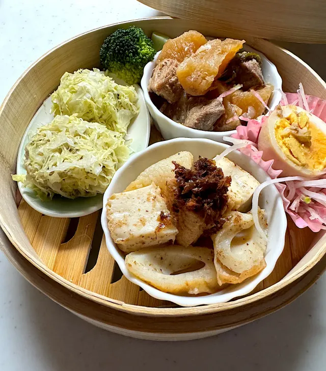 Snapdishの料理・レシピ写真:せいろ蒸し｜ほっかほか♡ワンプレートせいろご飯