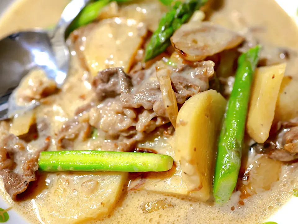 牛肉とじゃがいものミルク煮|アリーさん