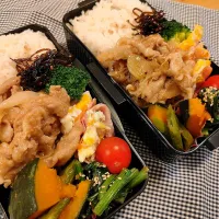 生姜焼き弁当|ようちゃんさん