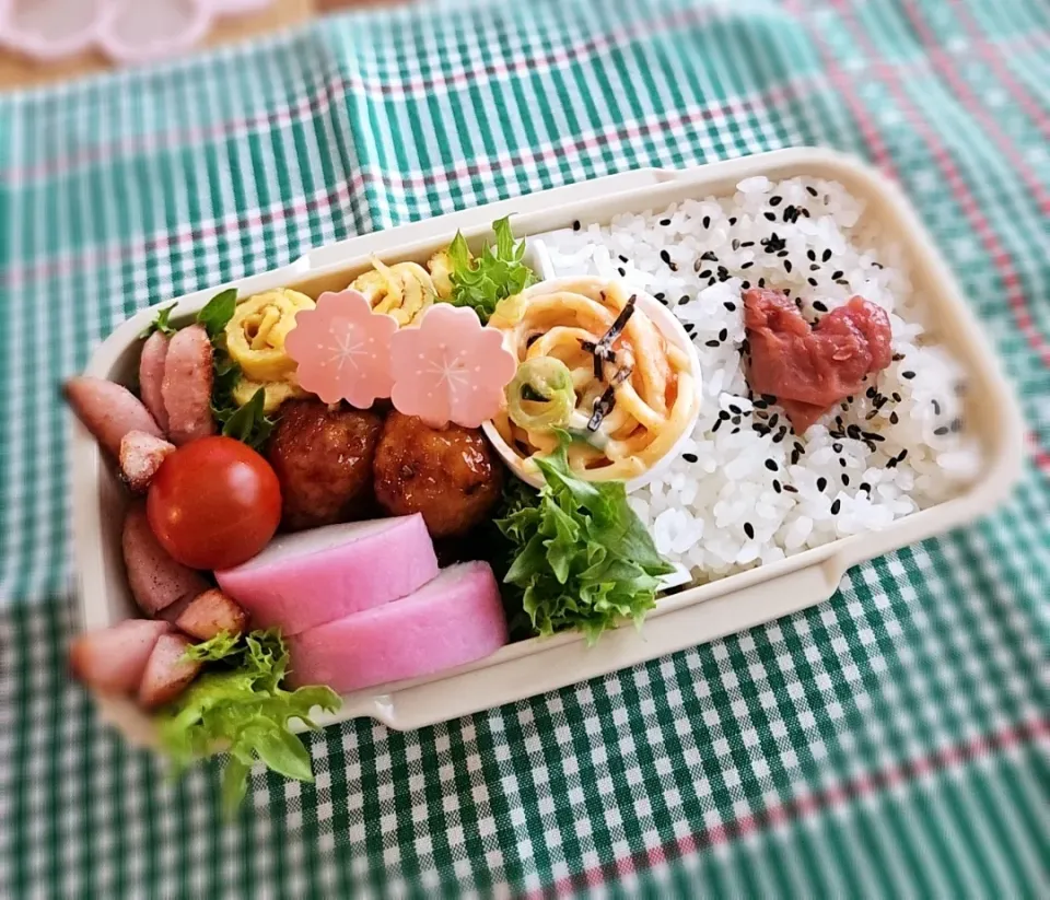 専門学生のお弁当4/15|みゆりんさん