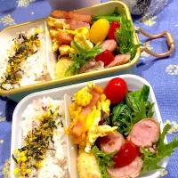 2025.4.15  ＊今日のお弁当＊ウインナーの肉巻き♪|rinrin*mama*さん