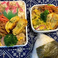 中学and高校男子お弁当🍱|チーズさん