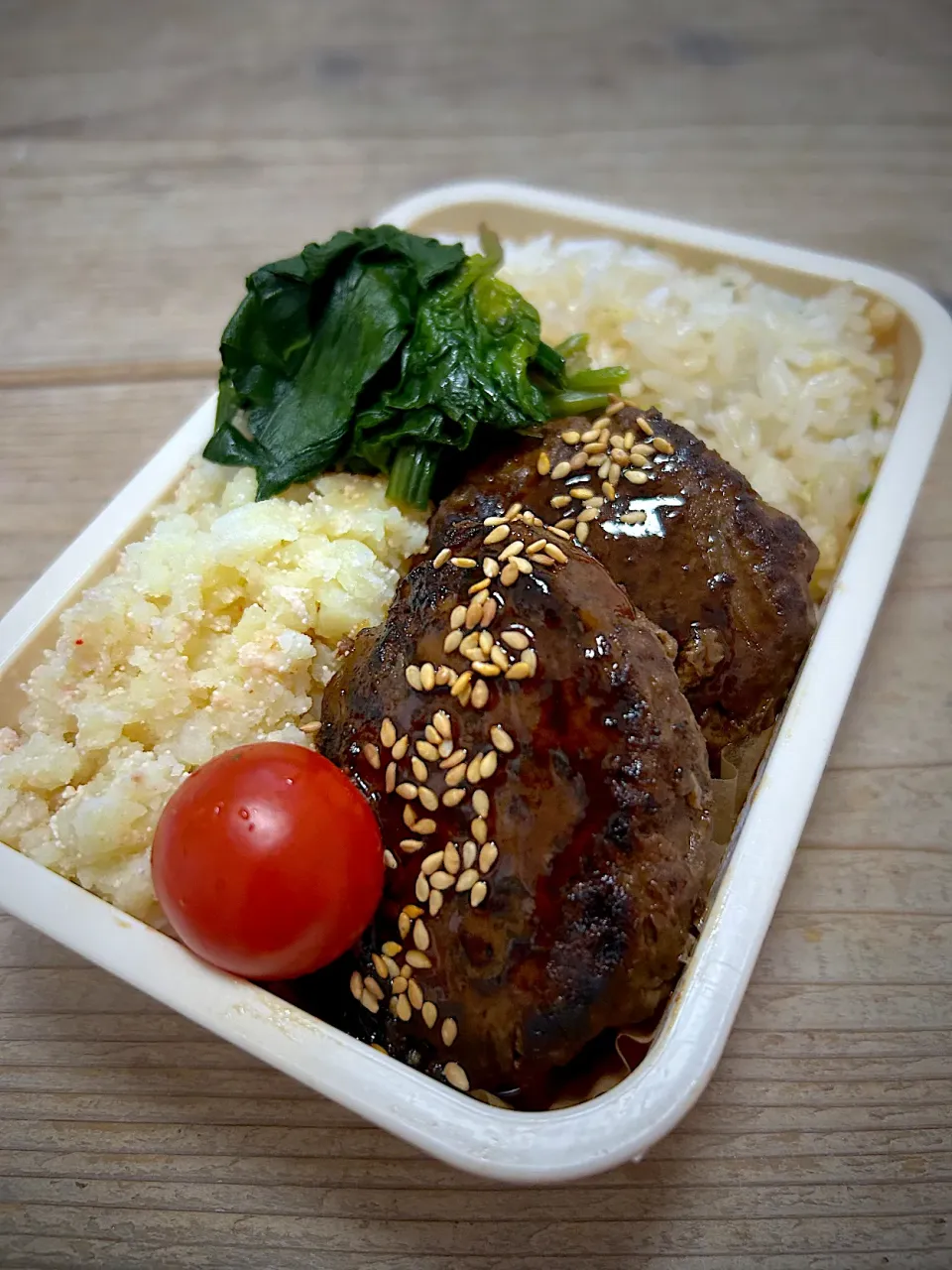 鹿肉ハンバーグ弁当|junさん