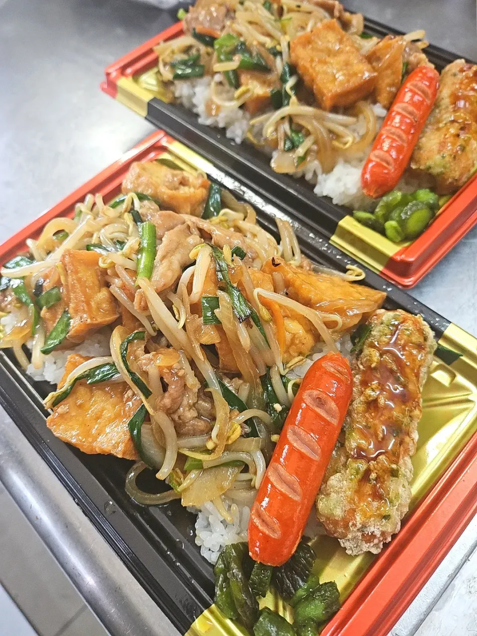 島豆腐の中華野菜炒め丼|景子さん